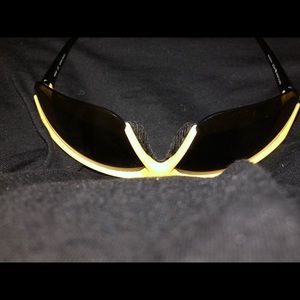Canary yellow NIKE half jacket men’s sunglasses